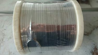 Industrial FeCrAl Alloy Aluchrom O Flat Wire 0.3mm * 2mm Good Corrosion Resistance