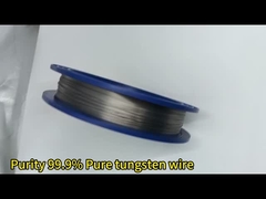 Diámetro 1,2 mm Pureza 99,9% alambre de tungsteno puro