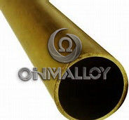 ASTM C72900 estándar revisten el tubo/el tubo de cobre amarillo basados de las aleaciones con cobre para el calentador d